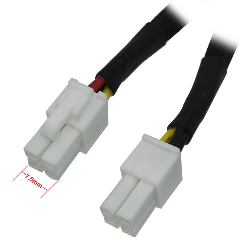 COMeap (3-Pack SATA Power Cable for Lenovo Motherboard, ATX 4 Pin to SATA Hard Drive HDD Power Adapter Extension 12-inch(30cm) - Image 3